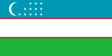 National flag of Uzbekistan