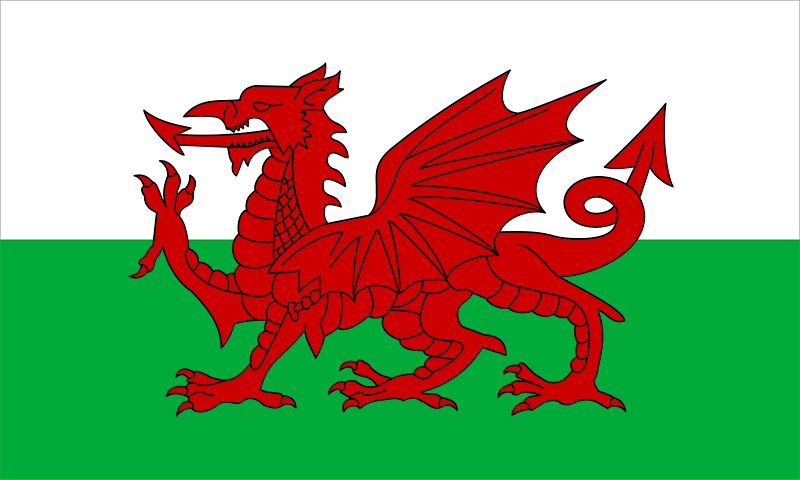 National flag of Wales