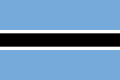 National flag of Botswana