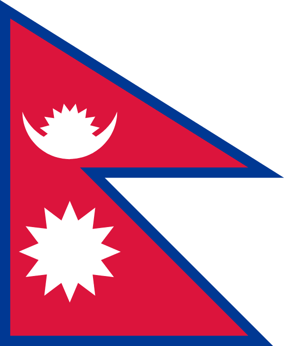 National flag of Nepal
