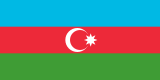 National flag of Azerbaijan