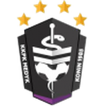 Official logo of Medyk Konin football club