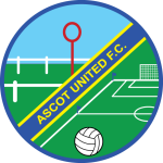 Official logo of Ascot Utd football club