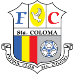 Official logo of FC Santa Coloma II football club