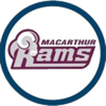 Official logo of Macarthur Rams football club