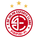 Official logo of 4 de Julho football club