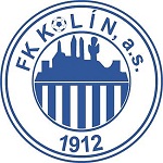 Official logo of Kolín football club