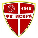 Official logo of Iskra football club