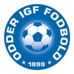 Official logo of Odder football club