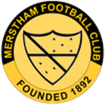 Official logo of Merstham football club