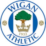 Official logo of Wigan football club