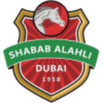 Official logo of Shabab Al-Ahli Dubai football club