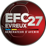 Official logo of Évreux football club