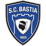 Official logo of Bastia football club