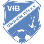 Official logo of Ginsheim football club