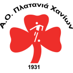 Official logo of Platanias football club