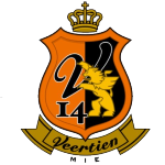 Official logo of Veertien Mie football club