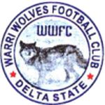 Official logo of Warri Wolves football club