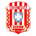 Official logo of Resovia Rzeszów football club