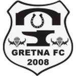 Official logo of Gretna 2008 football club