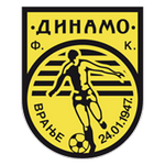 Official logo of Dinamo Vranje football club