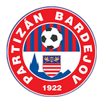 Official logo of Partizán Bardejov football club