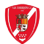 Official logo of Torrejón football club