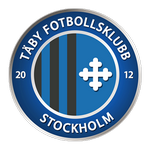 Official logo of Täby football club