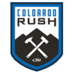 Official logo of Colorado Rush football club