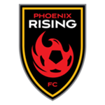 Official logo of Phoenix Rising football club