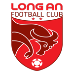 Official logo of Long An football club