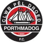 Official logo of Porthmadog football club
