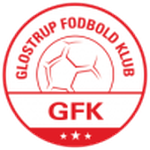 Official logo of Glostrup football club