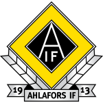 Official logo of Ahlafors football club