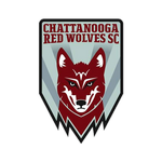 Official logo of Chattanooga Red Wolves football club
