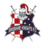 Official logo of Brisbane Knights football club
