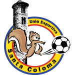 Official logo of UE Santa Coloma II football club