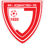 Official logo of Jedinstvo Ub football club