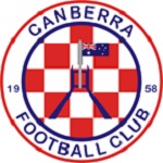 Official logo of Canberra football club