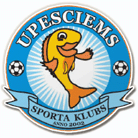 Official logo of Upesciems football club