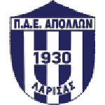 Official logo of Apollon Larissa football club