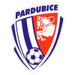 Official logo of Pardubice football club